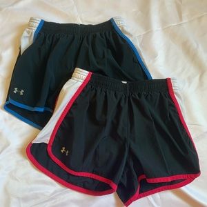 SOLD- XS Under Armour athletic shorts bundle
